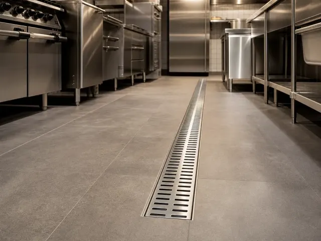 Rigole inox HORECA