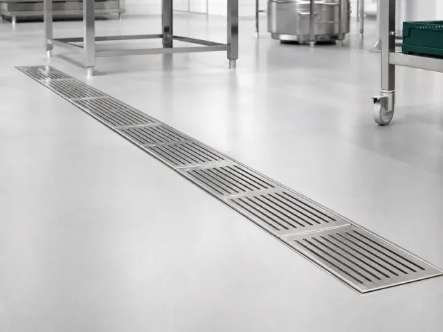 Rigole inox modulare