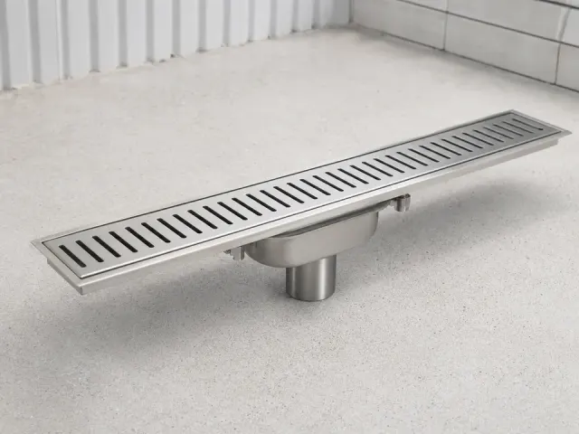 Rigole inox cu sifon