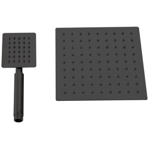 Coloana de dus cu 3 functii black Iperinox square - Iperinox