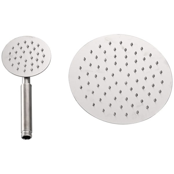 Coloana de dus cu 3 functii chrom rotunda Iperinox - Iperinox