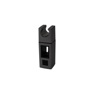 Coloana de dus cu 3 functii black Iperinox square - Iperinox