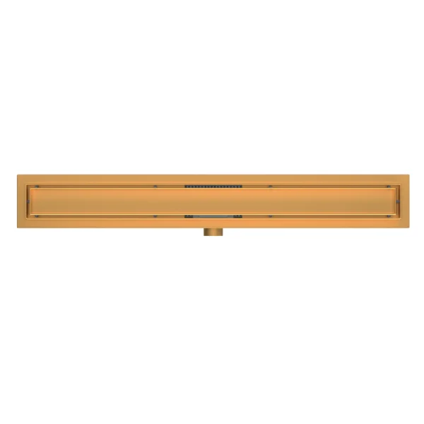 Rigola dus Gold Faiantabila, din inox, lungime 70 cm - Iperinox