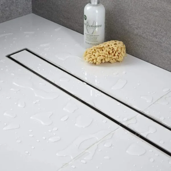 Rigola dus Faiantabila, din inox, lungime 40 cm - Iperinox