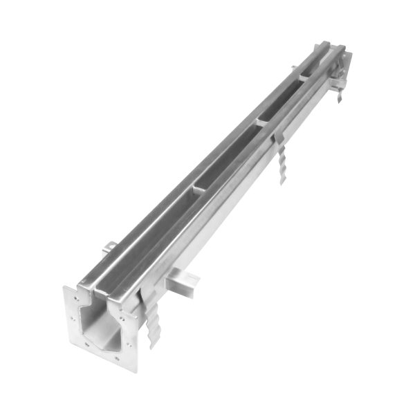 Rigola inox cu fanta S60 - Iperinox