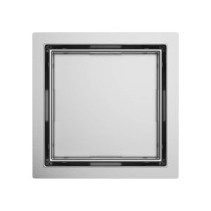 Sifon pardoseala Faiantabil, scurgere verticala, din inox, dimensiune 15x15 cm - Iperinox