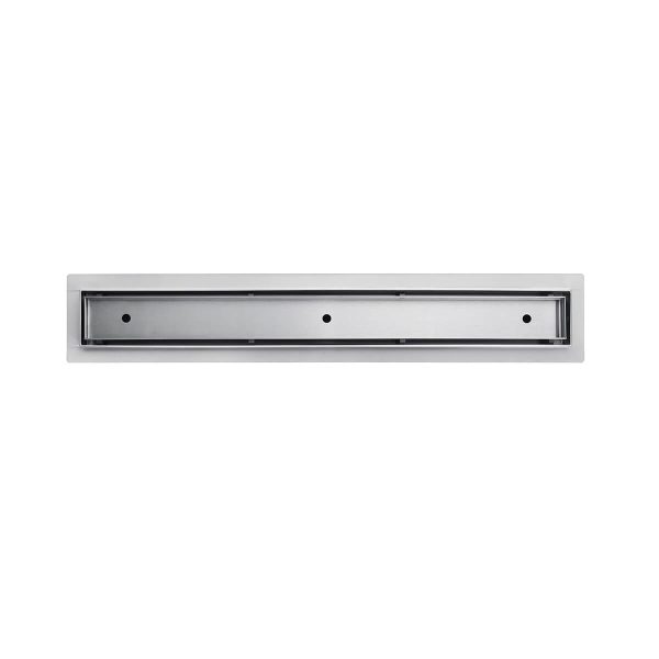 Rigola dus cu scurgere verticala, din inox, lungime 50 cm - Iperinox