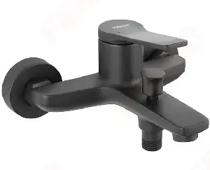 Baterie perete cada-dus Stratos Black Ferro - Iperinox