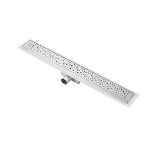 Rigola dus cu gratar Chaos, din inox, lungime 40 cm - Iperinox