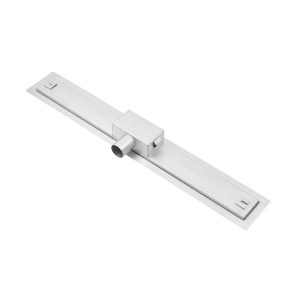 Rigola dus cu gratar Square, din inox, lungime 50 cm - Iperinox