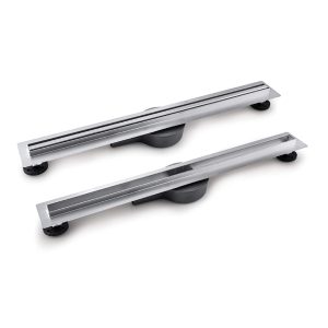 Rigola dus cu gratar Slim, din inox, lungime 60 cm - Iperinox