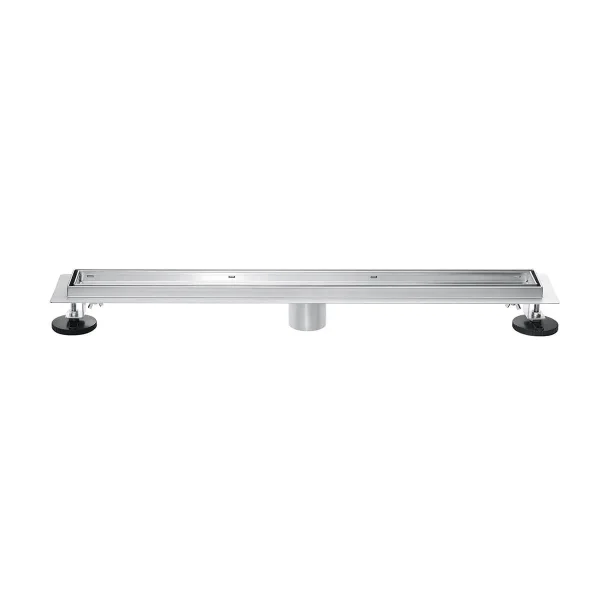 Rigola dus cu scurgere verticala, din inox, lungime 50 cm - Iperinox