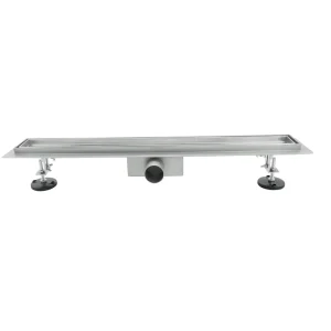 Rigola dus Faiantabila, din inox, lungime 40 cm - Iperinox