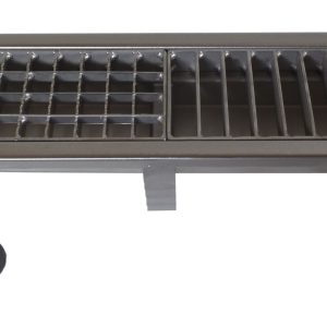 Rigola inox cu gratar Ladder S100-S800 - Iperinox