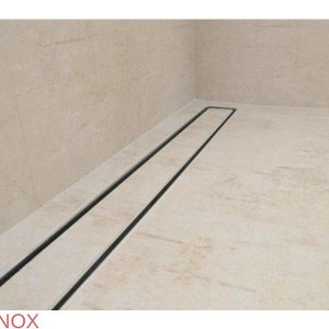 Rigola dus Premium cu scurgere verticala, Faiantabila, din inox, lungime 70 cm - Iperinox
