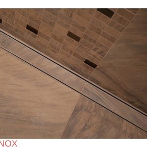 Rigola dus Premium cu scurgere verticala, Faiantabila, din inox, lungime 70 cm - Iperinox