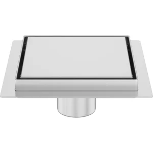 Sifon pardoseala Faiantabil, scurgere verticala, din inox, dimensiune 15x15 cm - Iperinox