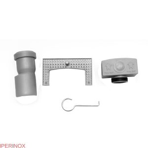 Sifon pardoseala Faiantabil, din inox, dimensiune 20x20 cm - Iperinox