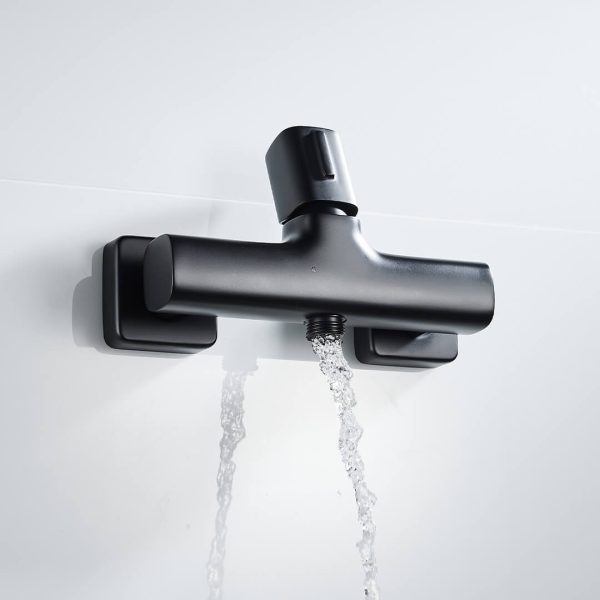 Baterie perete pentru dus Black Aveeo - Iperinox