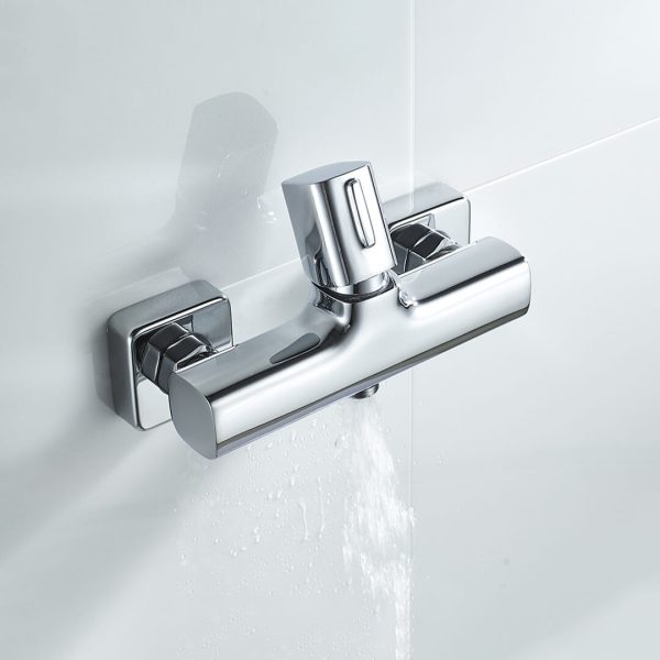 Baterie perete pentru dus Chrom Aveeo - Iperinox