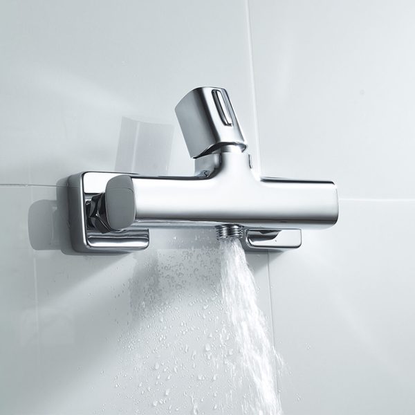 Baterie perete pentru dus Chrom Aveeo - Iperinox