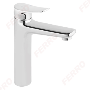 Baterie stativa pentru lavoar inalt Espacio Ferro - Iperinox