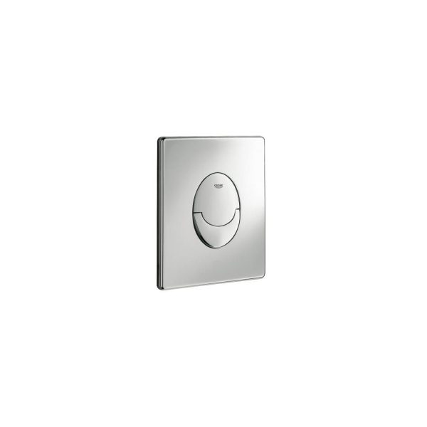 Rezervor incastrat cu cadru Grohe Rapid SL cu sistem fixare si Clapeta Skate Air crom - Iperinox