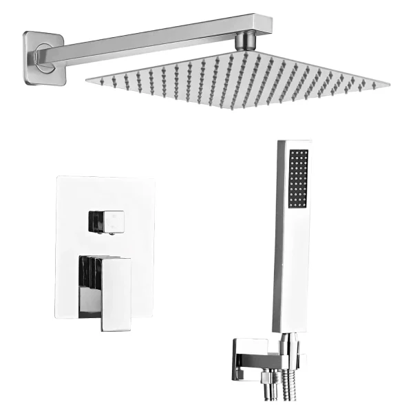 Set de dus incastrat chrom Iperinox - Iperinox