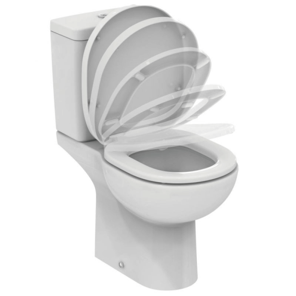 Set vas WC Connect Ideal Standard cu rezervor si capac duroplast - Iperinox