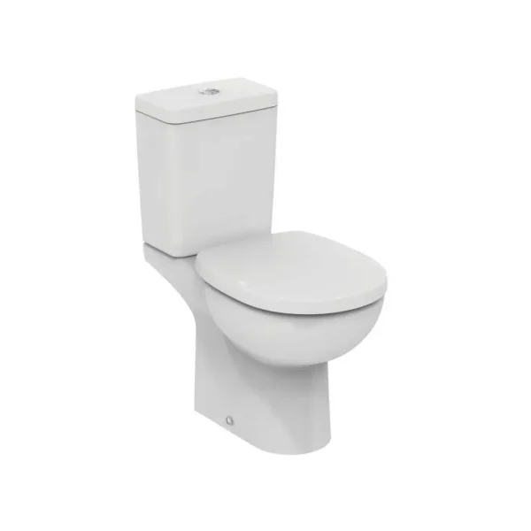 Set vas WC Connect Ideal Standard cu rezervor si capac duroplast - Iperinox